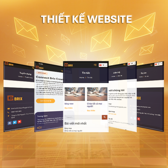 Dịch vụ thiết kế website tại Brix Gobal