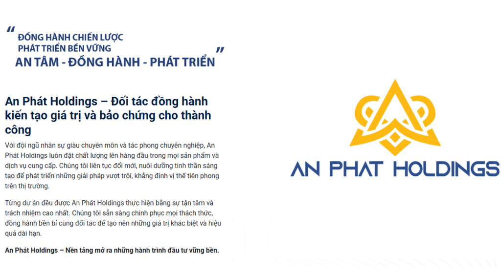 Website An Phát Holdings
