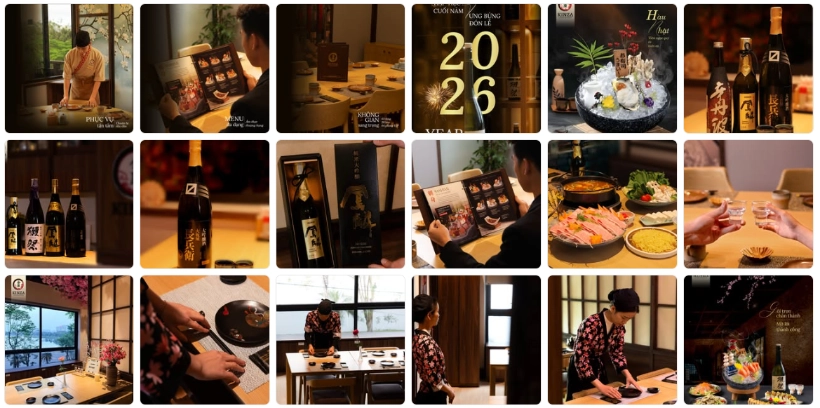 Hình ảnh của nhà hàng khi được Brix đồng bộ lại