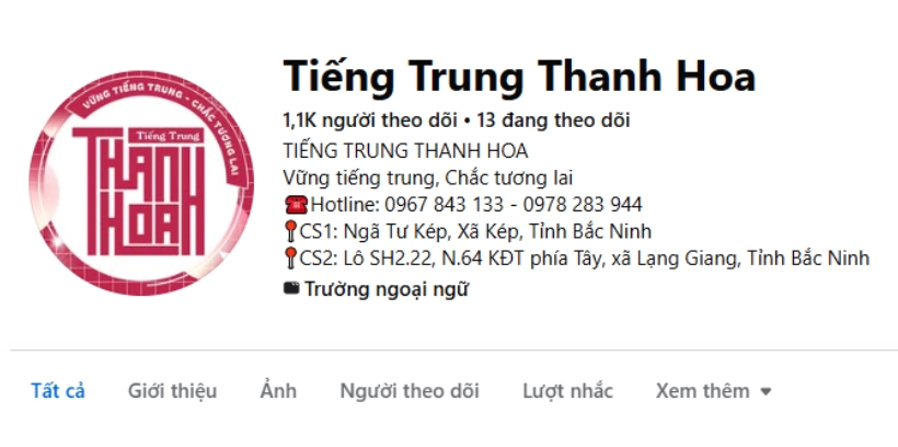 Thumbnail dự án tiếng trung Thanh Hoa