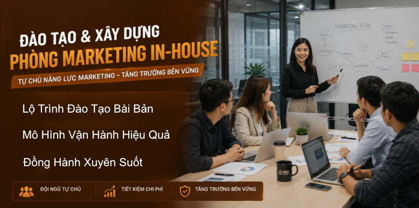 Đào tạo và xây dựng phòng marketing in-house