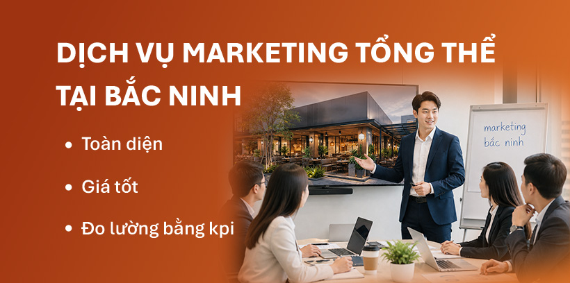 dịch vụ marketing tổng thể ở Bắc Ninh