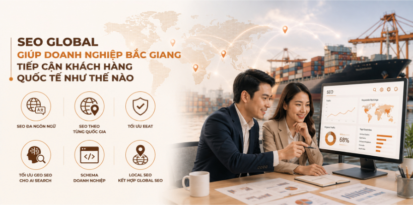 SEO Global giúp doanh nghiệp Bắc Giang tiếp cận khách hàng quốc tế như thế nào
