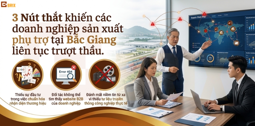 3 Nút thắt khiến các doanh nghiệp sản xuất phụ trợ tại Bắc Giang liên tục trượt thầu