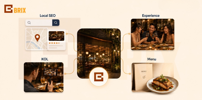 Tổng hợp các dịch vụ Marketing cho nhà hàng tham khảo