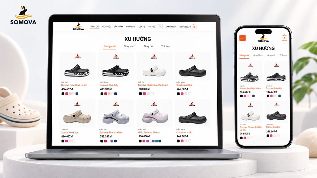 Tổng quan dự án thiết kế website SOMOVA