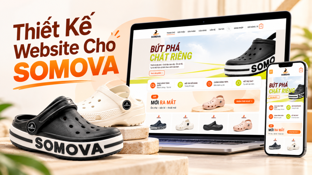 dự án thiết kế website somova thumbnail